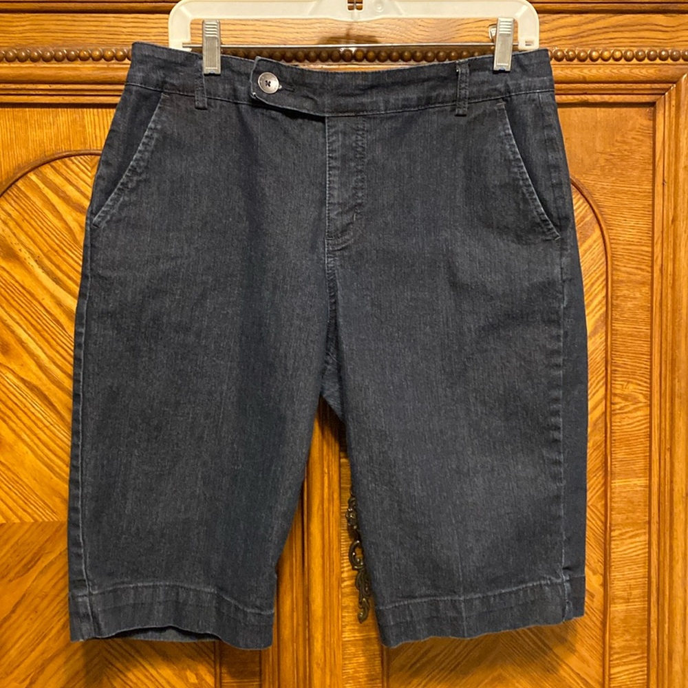 Denim capris